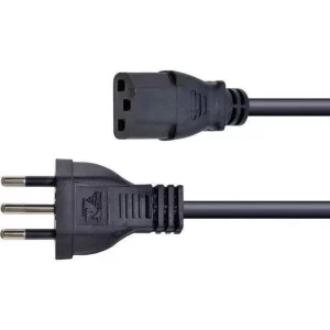 167 - CABO DE FORÇA P/FONTE 1,8m 3x0,75mm2 300/500V 10A 265 MEGATRON-300-500v-10a-265-megatron