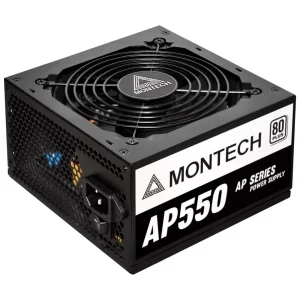 187 - Fonte Montech AP550, 550W, 80 Plus White, PFC Ativo, AP550