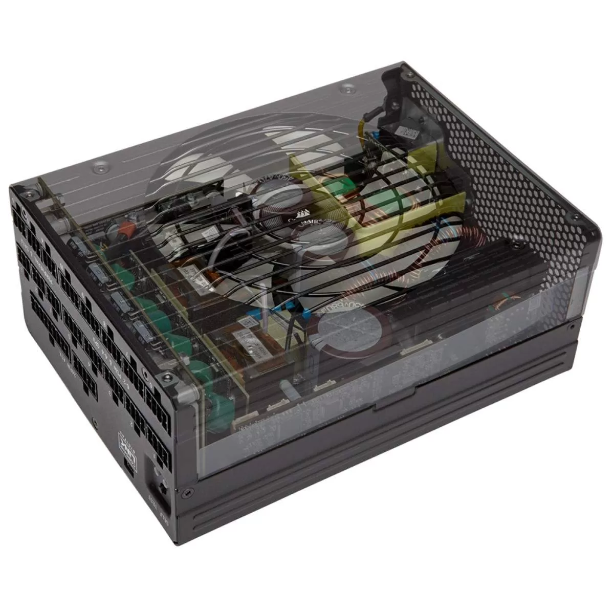 Fonte Corsair AX1600i, 1600W, 80 Plus Titanium, Modular, PFC Ativo, CP-9020087-WW - Imagem 7
