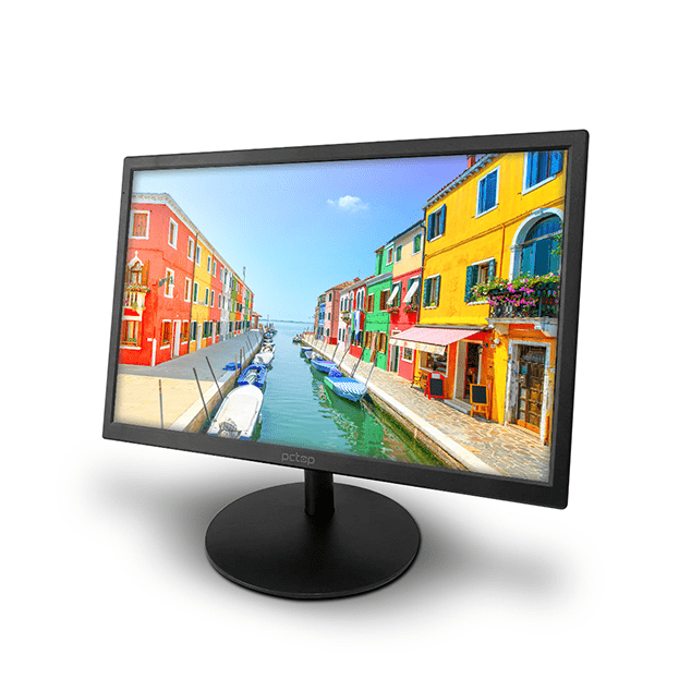 006 - MONITOR 20 WIDE LED D-SUB-HDMI VESA PRETO MLP200HDMI PCTOP - Imagem 3