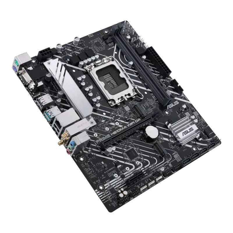 005 - Placa Mãe ASUS Prime H610M-A Wi-Fi D4 Socket LGA 1700 - VGA - DDR4 - Imagem 3