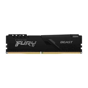 Memória DDR4 Kingston Fury Beast, 8GB, 3200Mhz, Black, KF432C16BB/8