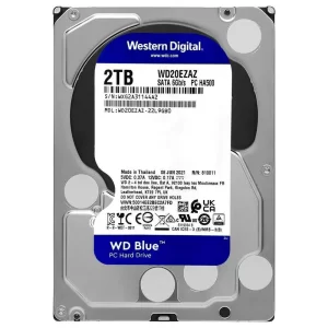 016 - HD Western Digital 2TB WD Blue 3.5" SATA 3 5400RPM Pull - WD20EZAZ