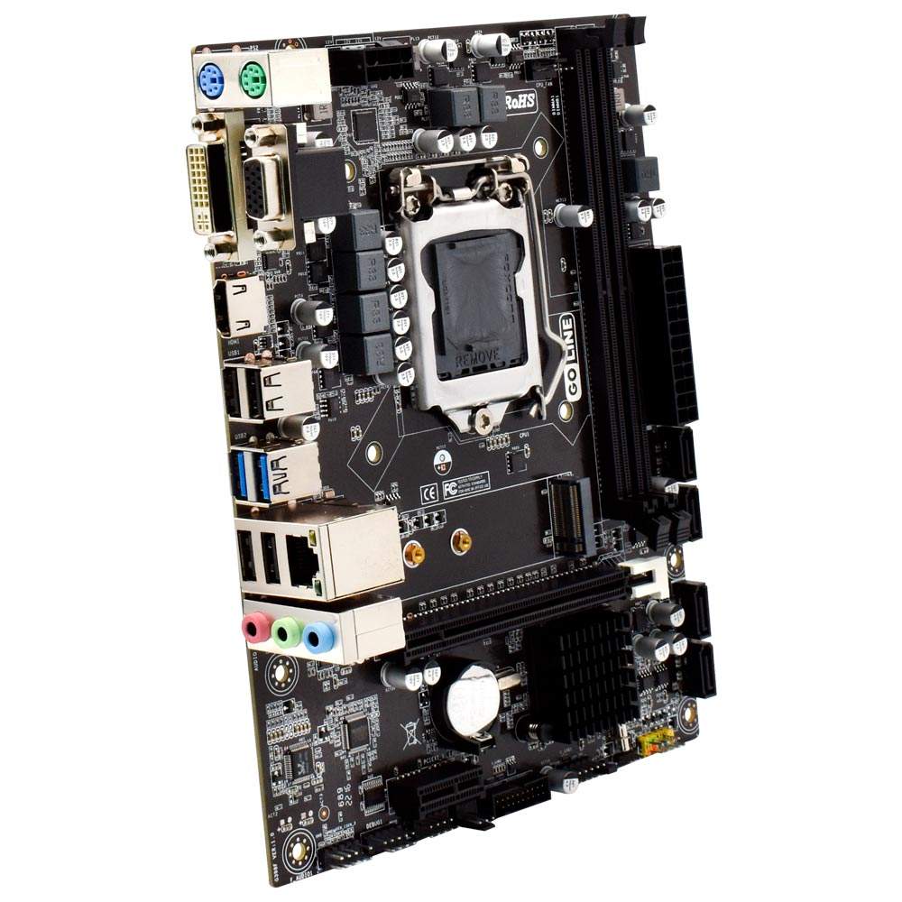 013 - Placa Mãe GoLine GL-H310M-G Socket LGA 1151 - VGA - DDR4 - Imagem 2