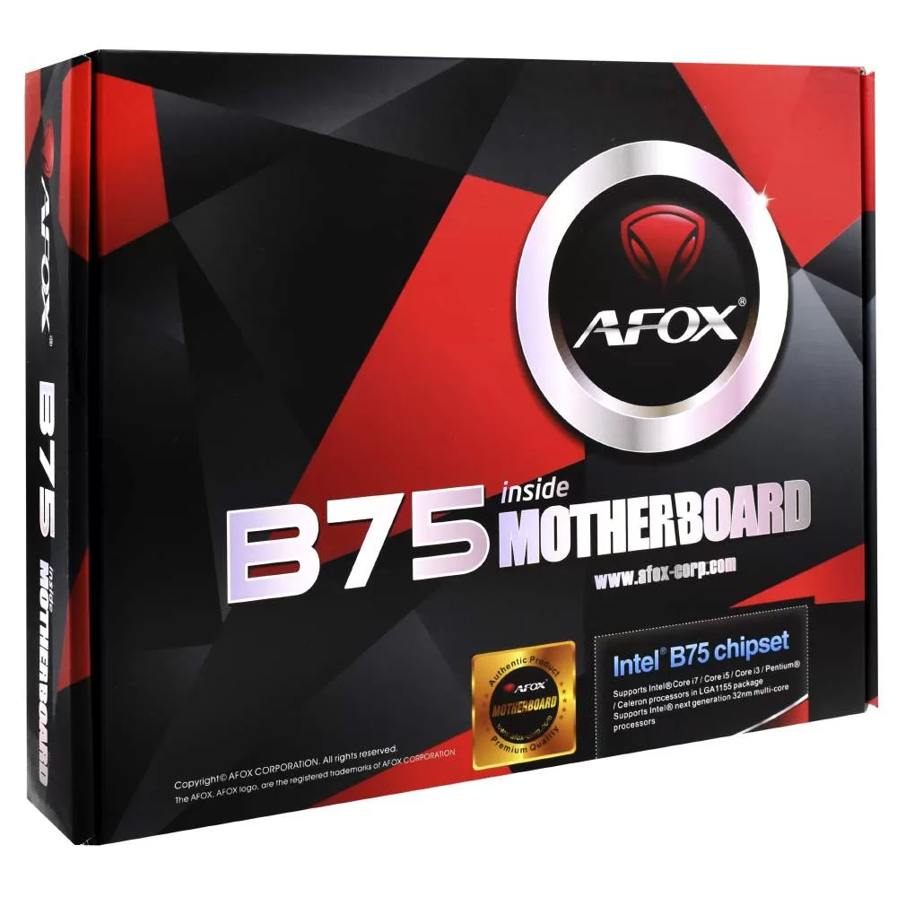 009 - Placa Mãe AFOX IB75-MA2-V3 Socket LGA 1155 - VGA - DDR3 - Imagem 3