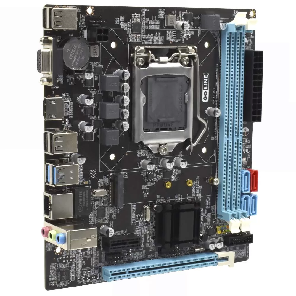 008 - Placa Mãe GoLine GL-B75M-G Socket LGA 1155 - VGA - DDR3 - Imagem 2