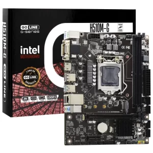 014 - Placa Mãe GoLine GL-H510M-G Socket LGA 1200 - VGA - DDR4