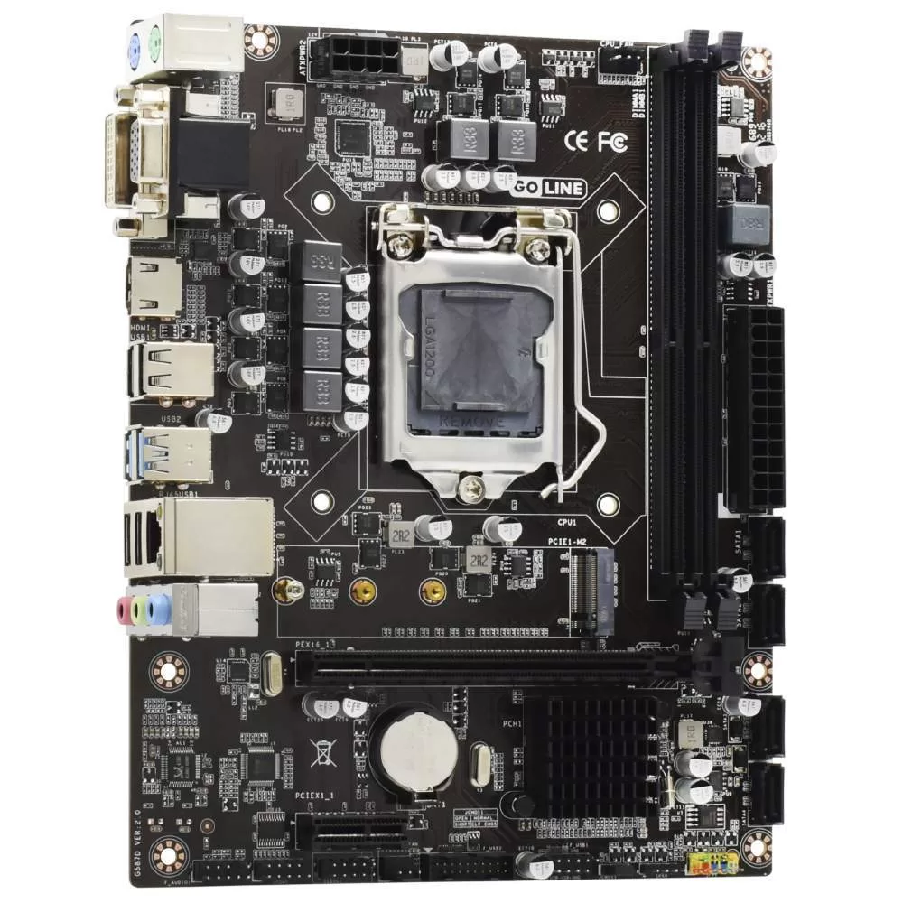 014 - Placa Mãe GoLine GL-H510M-G Socket LGA 1200 - VGA - DDR4 - Imagem 2
