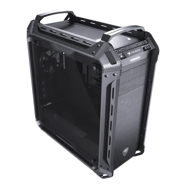 044 - Gabinete Cougar Gamer PANZER MAX-G Full - Tower Preto - Imagem 3