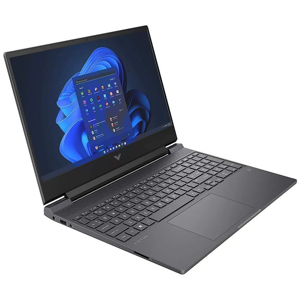 072 - Notebook Gamer HP Victus 15 - Intel Core i5 12450H - Tela Full HD 15.6 - 8GB de RAM - 512GB SSD - GeForce GTX1650 4GB - Cinza - Imagem 2