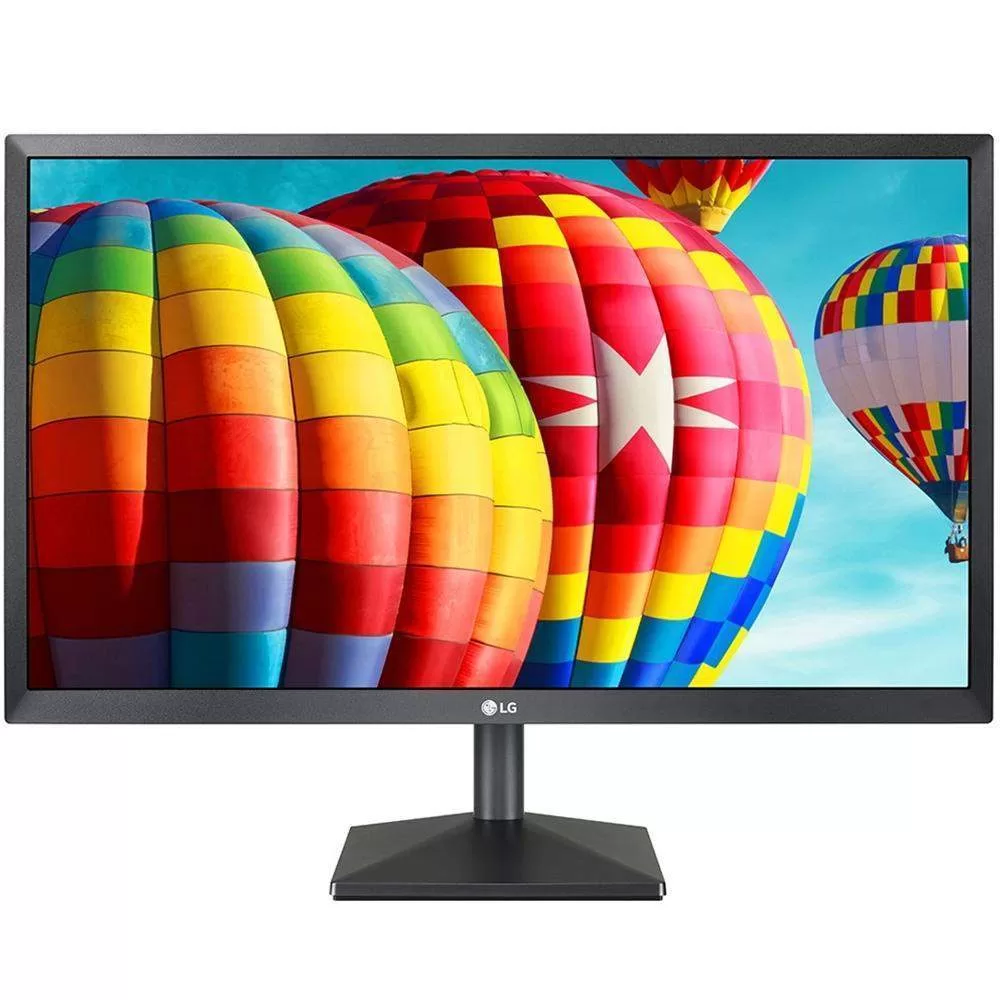 080 - MONITOR 23,8" WIDE FHD IPS D-SUB/HDMI VESA PRETO 24MK430H LG