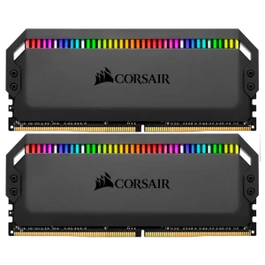 122 - Memória RAM Corsair Dominator Platinum DDR4 32GB (2x16GB) 3200MHz RGB - CMT32GX4M2E3200C16