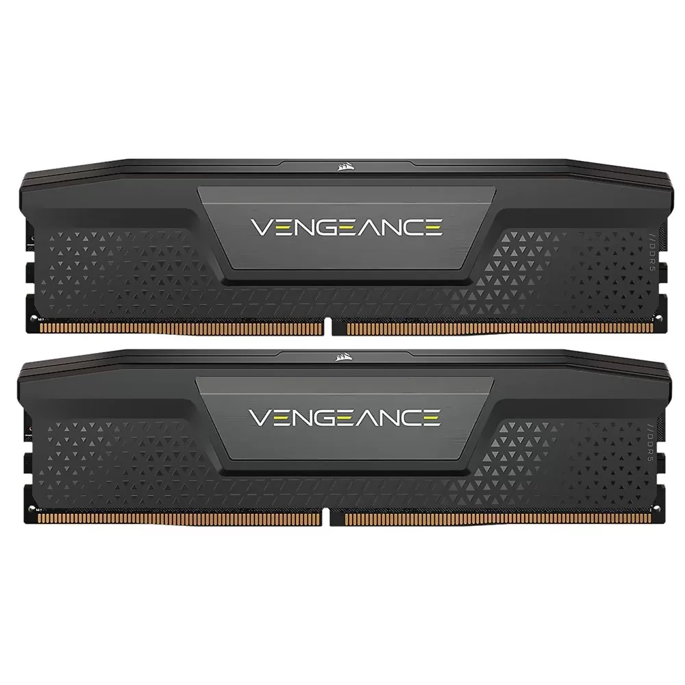 119 - Memória RAM Corsair Vengeance DDR5 64GB (2x32GB) 5200MHz - Preto (CMK64GX5M2B5200C40)