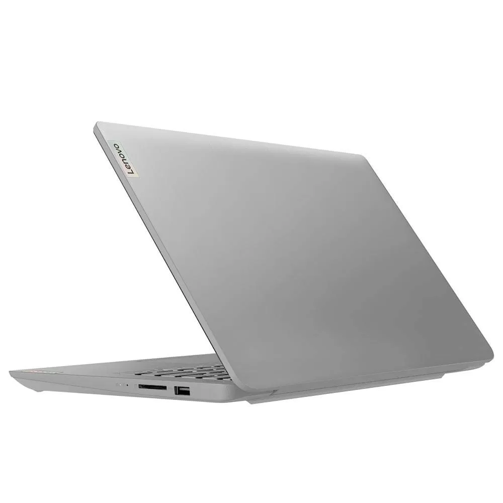 086 - Notebook Lenovo IdeaPad 3 Intel Core i3 1115G4 - Tela Full HD 14 - 4GB de RAM - 128GB SSD - Platinum Cinza - Imagem 3