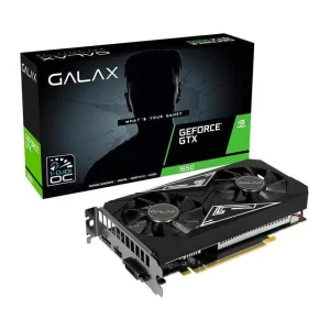 024 - PLACA DE VIDEO GALAX GEFORCE GTX 1650 EX PLUS 4GB GDDR6 1-CLICK OC 128-BIT, 65SQL8DS93E1