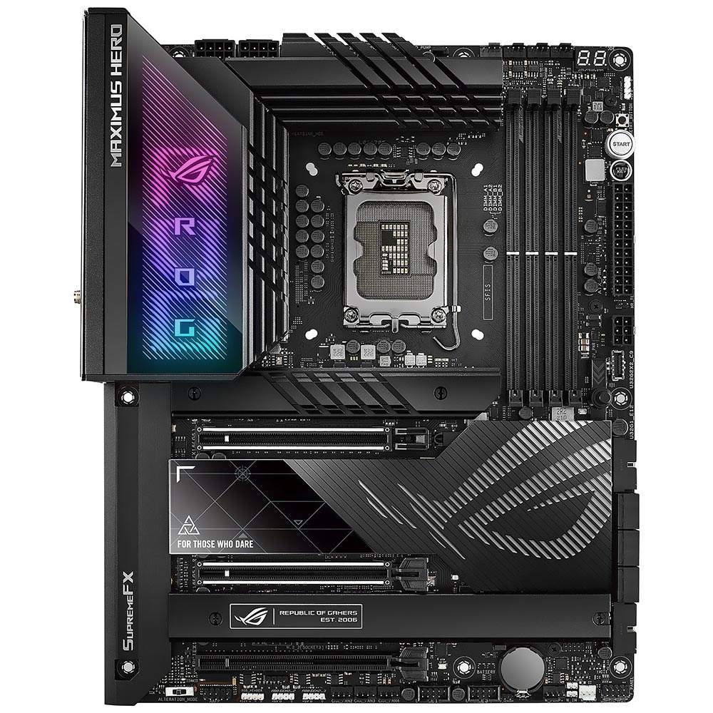 112 - Placa Mãe ASUS ROG Maximus Z790 Hero Socket LGA 1700 - DDR5 - Imagem 3