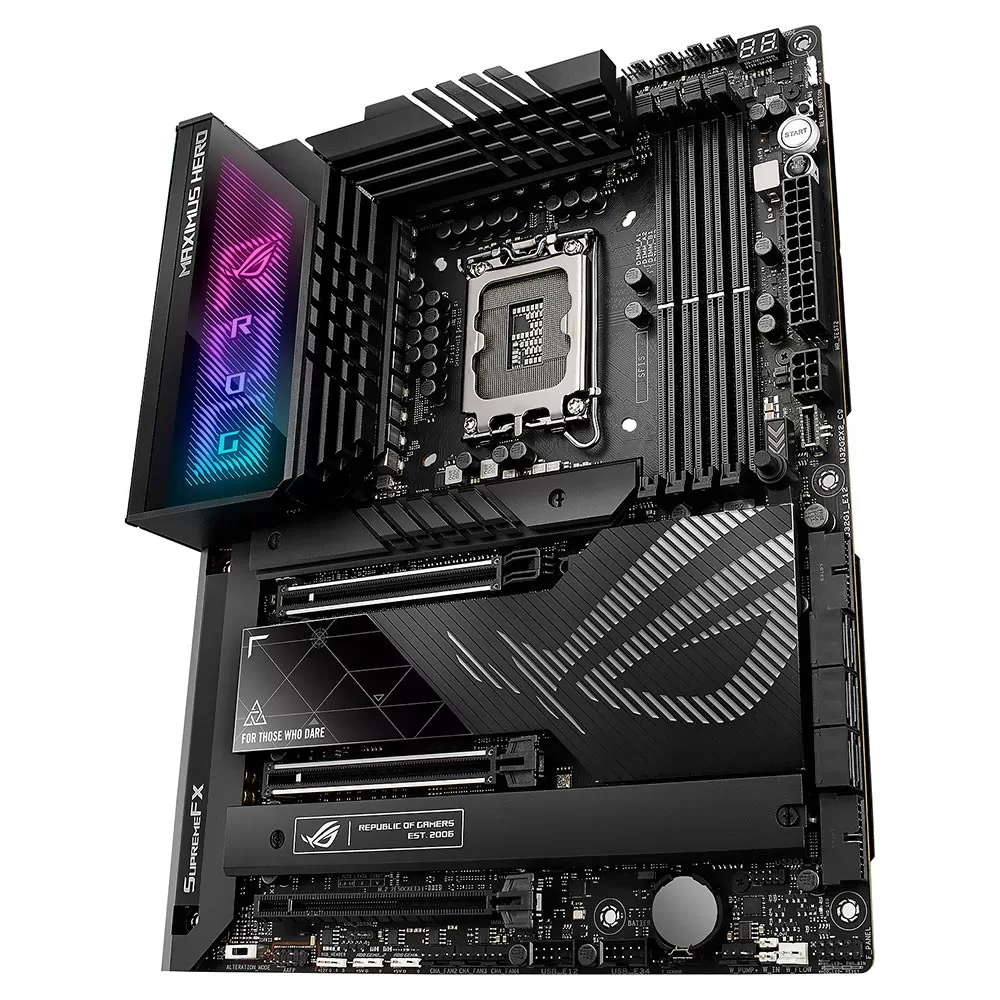 112 - Placa Mãe ASUS ROG Maximus Z790 Hero Socket LGA 1700 - DDR5 - Imagem 2