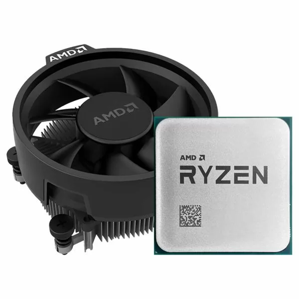 127 - Processador AMD Ryzen 5 5500 3.6GHz (4.2GHz Turbo), 6-Cores 12-Threads, Cooler Wraith Stealth, AM4, Sem Vídeo Integrado, 100-100000457BOX - Imagem 2