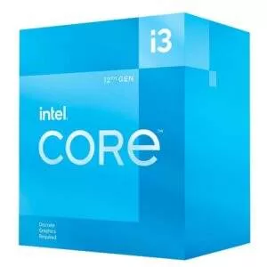 100 - Processador Intel Core i3 12100F 3.3GHz (4.3GHz Turbo), 12ª Geração, 4-Cores 8-Threads, LGA 1700, Com Cooler