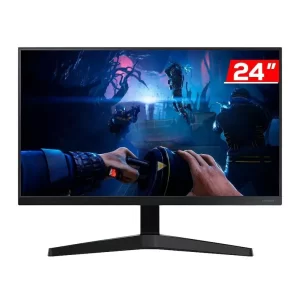 199 - MONITOR GAMER SAMSUNG T350, 24, IPS, FHD, 5MS, 75HZ, FREESYNC, HDMI/VGA, LF24T350FHLMZD