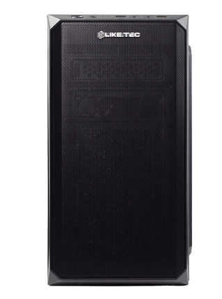 317 - GABINETE GAMER CYCLE PRETO RGB 2026 LIKETEC - Imagem 2