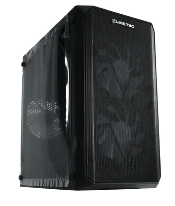 317 - GABINETE GAMER CYCLE PRETO RGB 2026 LIKETEC - Imagem 6