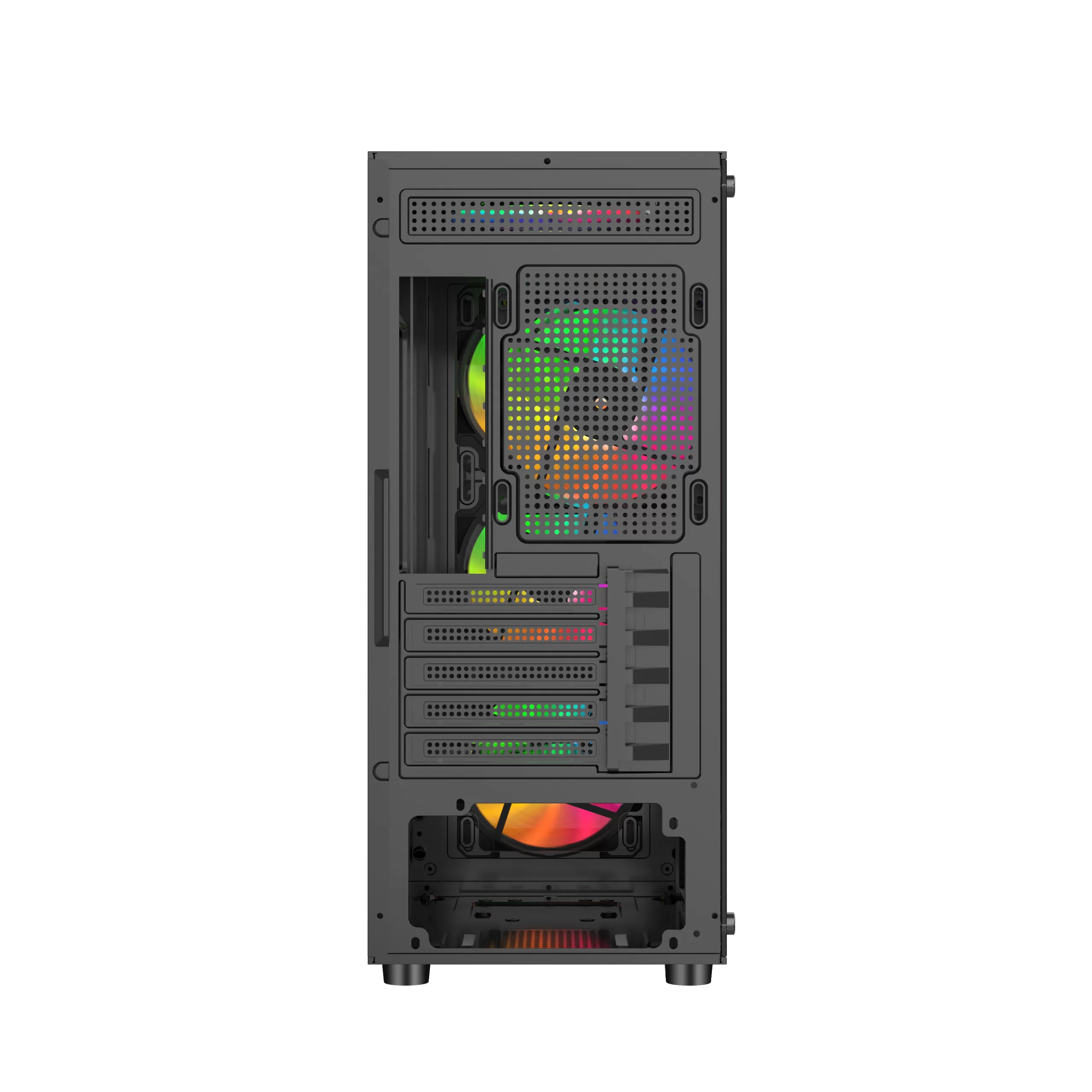 324 - GABINETE GAMER SIGMA PRETO RGB 2032 LIKETEC - Imagem 5