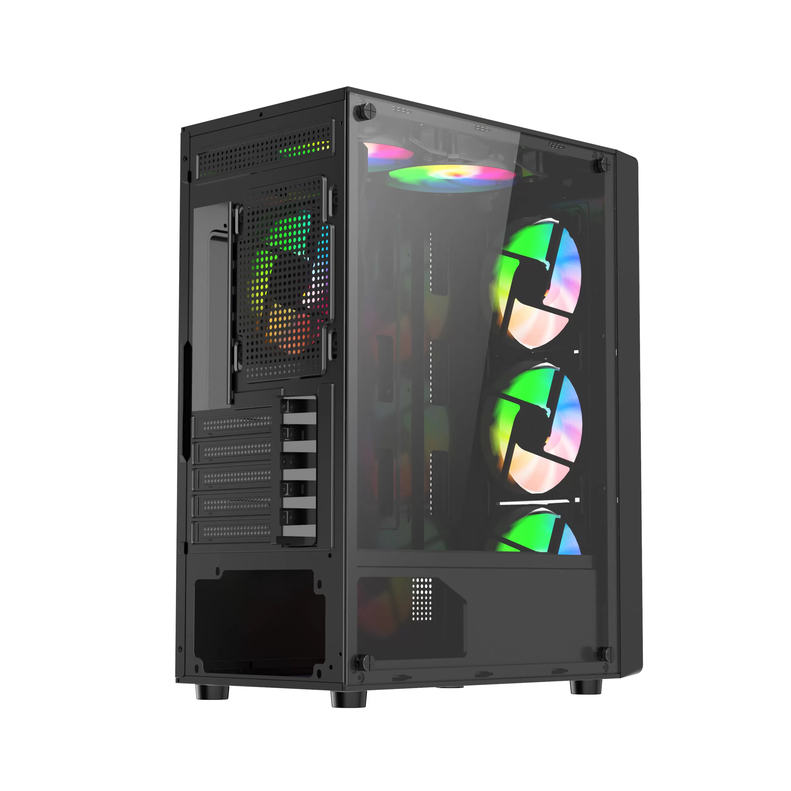 324 - GABINETE GAMER SIGMA PRETO RGB 2032 LIKETEC - Imagem 4