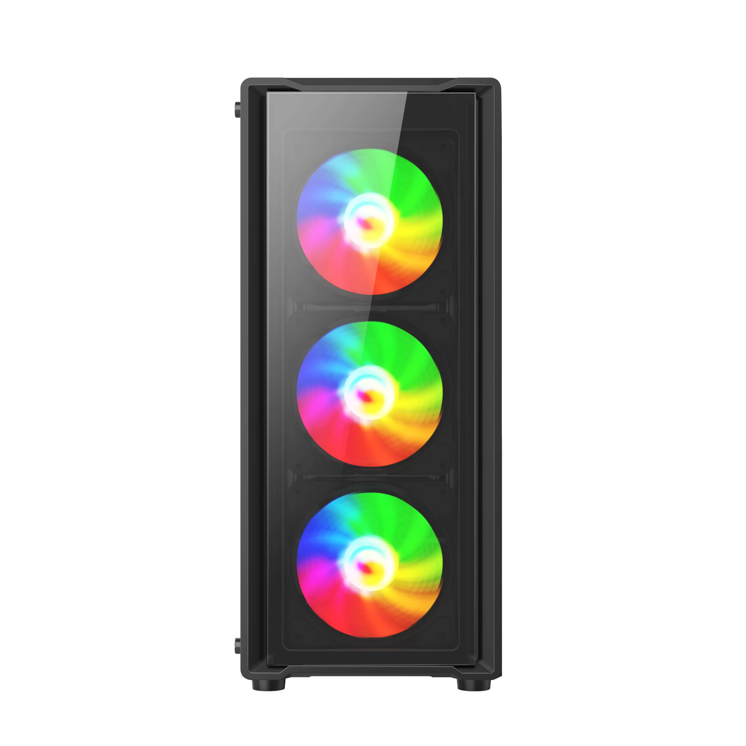 324 - GABINETE GAMER SIGMA PRETO RGB 2032 LIKETEC - Imagem 2