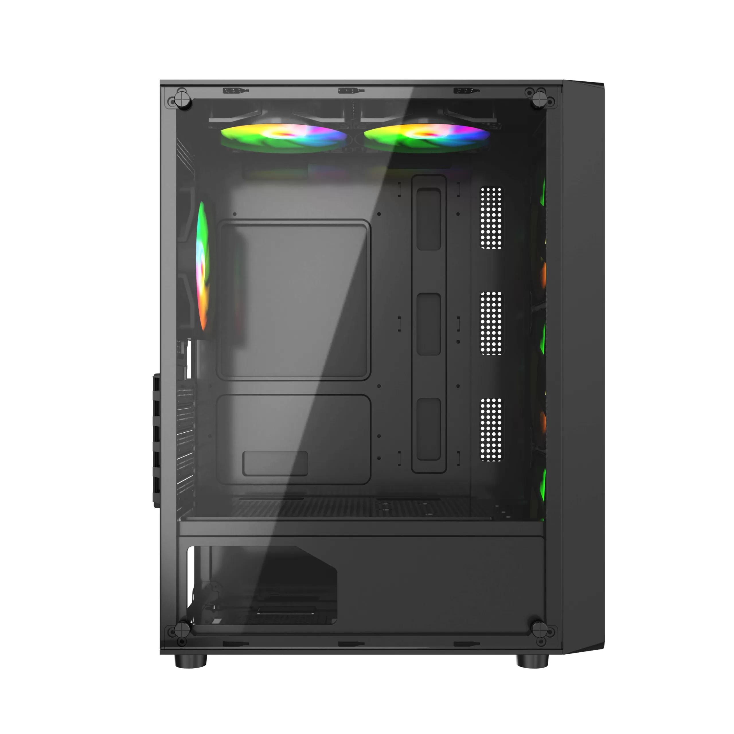 324 - GABINETE GAMER SIGMA PRETO RGB 2032 LIKETEC - Imagem 6