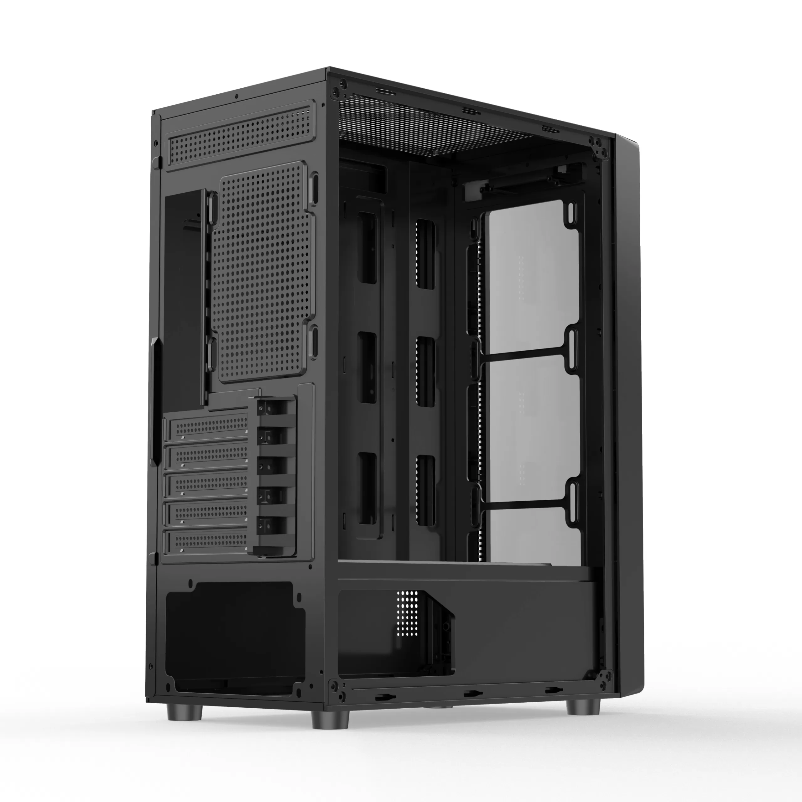 324 - GABINETE GAMER SIGMA PRETO RGB 2032 LIKETEC - Imagem 8