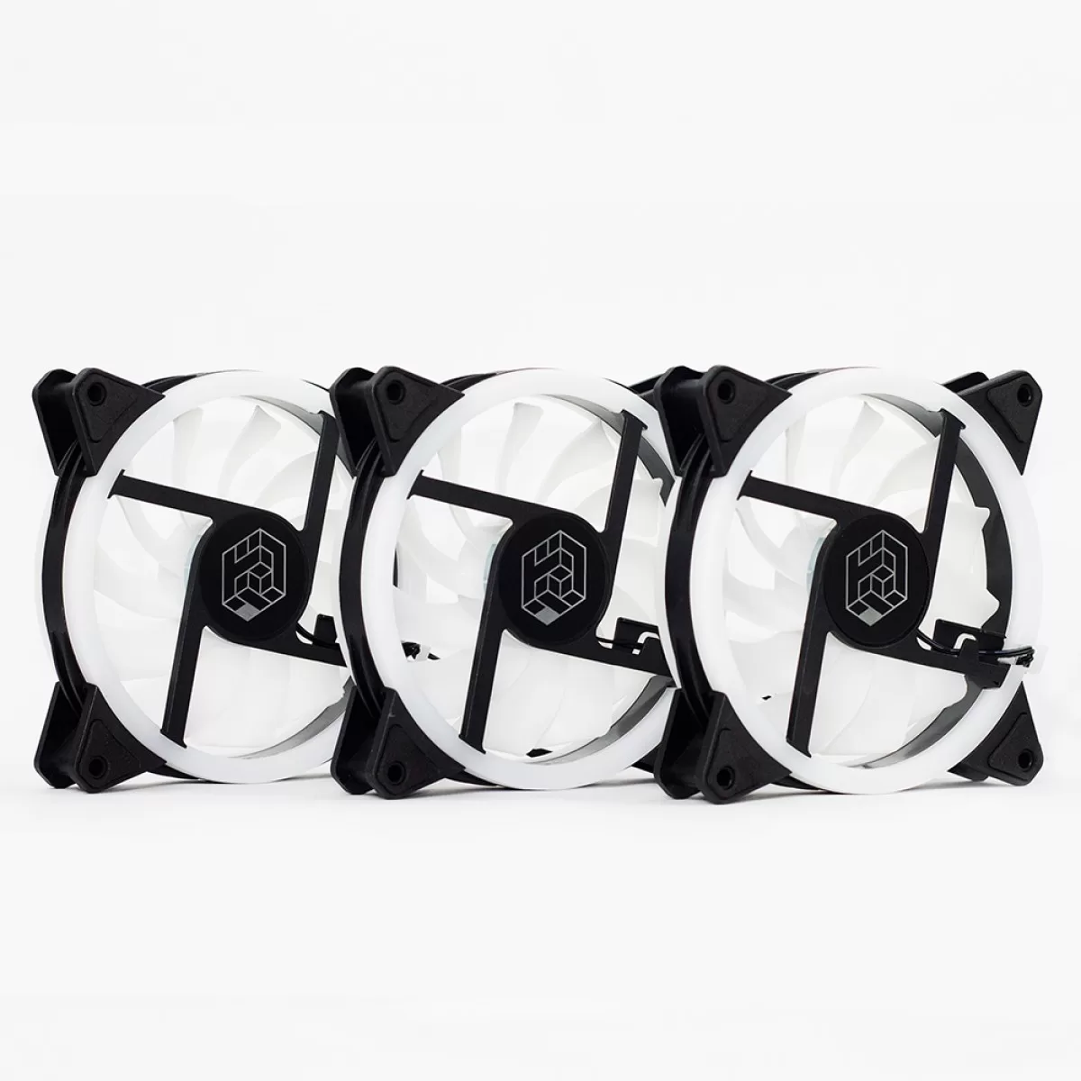 315 - KIT COOLER FAN ARGB P/GABINETE C/3 UNI + CONTROLE 2007 LIKETEC - Imagem 6