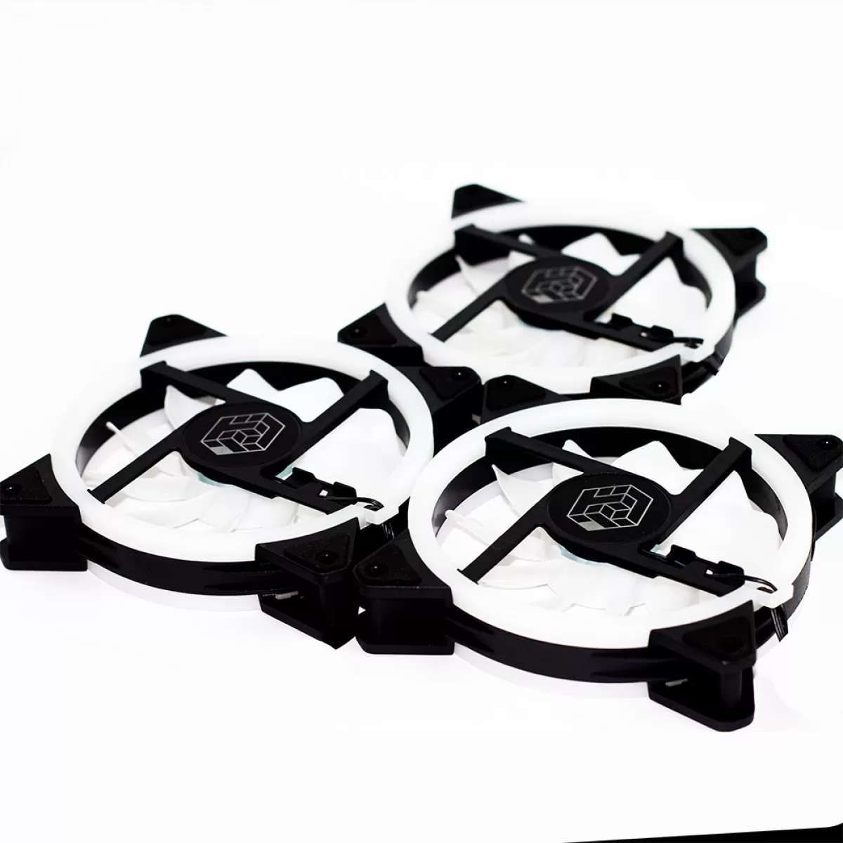 315 - KIT COOLER FAN ARGB P/GABINETE C/3 UNI + CONTROLE 2007 LIKETEC - Imagem 7