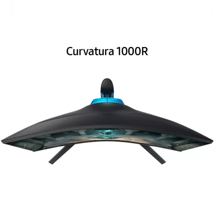 344 - MONITOR SAMSUNG GAMER CURVO ODYSSEY G6 27" 240HZ 1MS QHD HDMI DP BLUETOOTH WI-FI SPEAKER SMART HAS PIVOT- LS27BG650ELXZD - Imagem 6