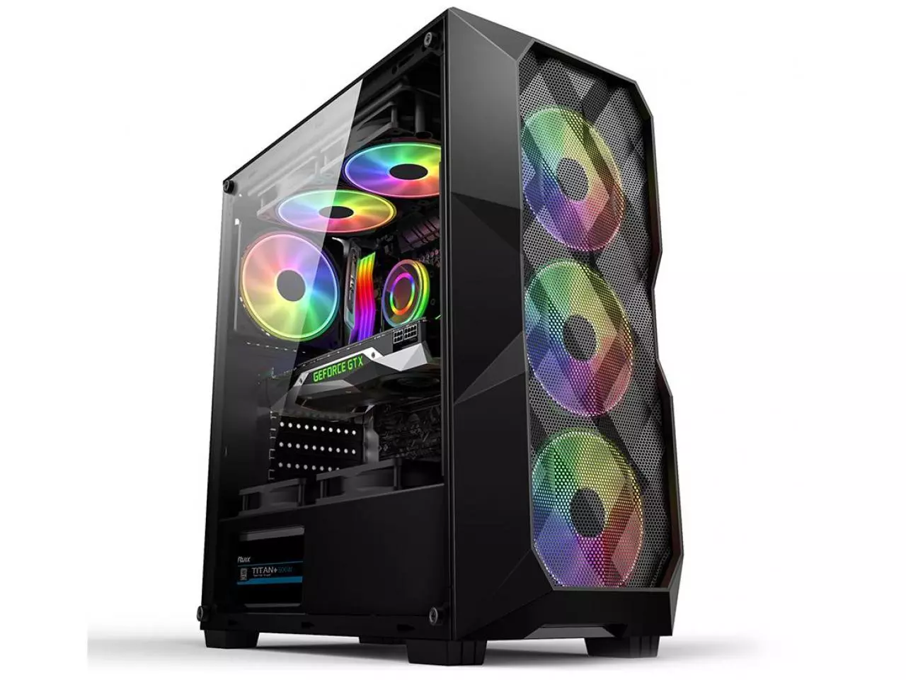 633 - CPU AMD - Ryzen 5 8700G - 32GB DDR5 - M.2 2TB - Fonte 750W