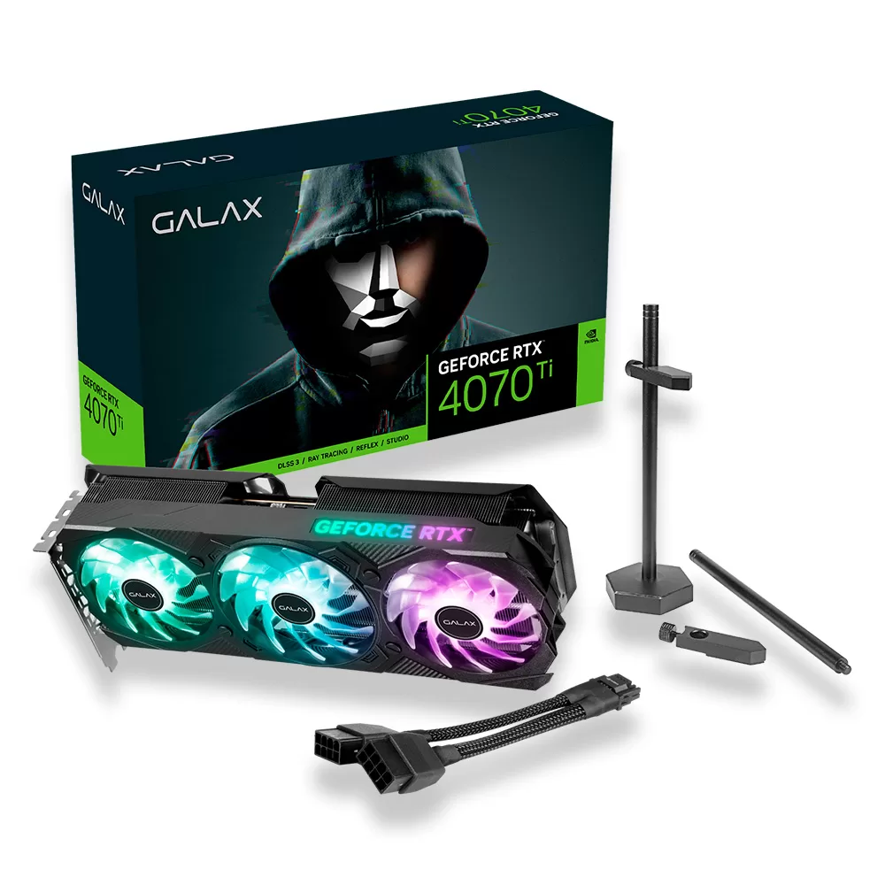 409 - Placa de Video NVidia RTX 4070TI 12GB GDDR6X 192BITS EX GAMER V2 GALAX 47IOM7MD7ADT - Imagem 15