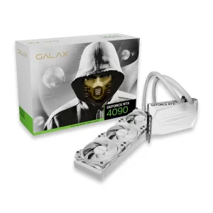 408- Placa de Video NVidia RTX 4090 24GB GDDR6X 384BITS HYDRO WHITE GALAX 49NXM5MD7FAI