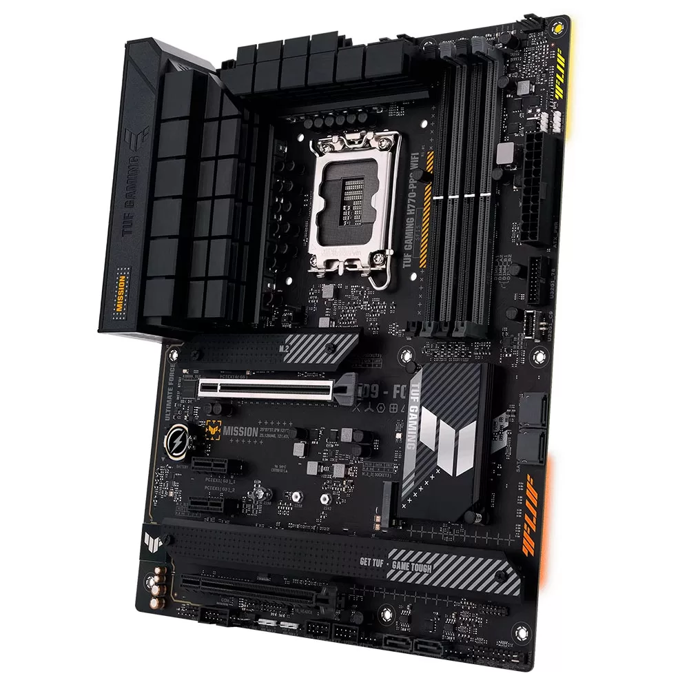375 - Placa Mãe ASUS TUF Gaming H770-PRO Wi-Fi Socket LGA 1700 - DDR5 - Imagem 2