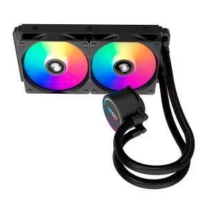 370 - Water Cooler para Processador Aigo AT240 All-IN-ONE 240MM RGB - Preto