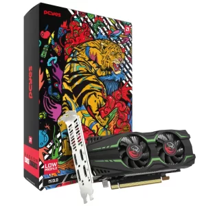 422 - Placa de Video RX 570 4GB GDDR5 128 BITS DUAL-FAN LOW PROFILE GRAFFITI SERIES PVRX570LP4GBDF