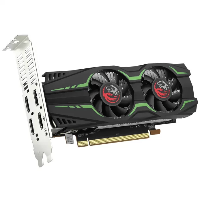 422 - Placa de Video RX 570 4GB GDDR5 128 BITS DUAL-FAN LOW PROFILE GRAFFITI SERIES PVRX570LP4GBDF - Imagem 4