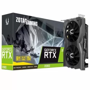 428 - Placa de Vídeo Zotac Gaming 6GB GeForce RTX2060 GDDR6 - ZT-T20600H-10M