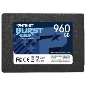 494- SSD Patriot 960GB Burst Elite 2.5" SATA 3 - PBE960GS25SSDR