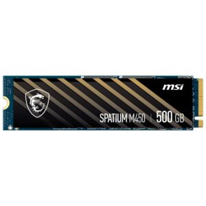 517- SSD MSI M.2 500GB Spatium NVMe - M450