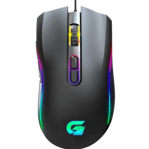 541 - MOUSE GAMER RGB BLACK HAWK PRETO USB 75682 FORTREK 7200DPI
