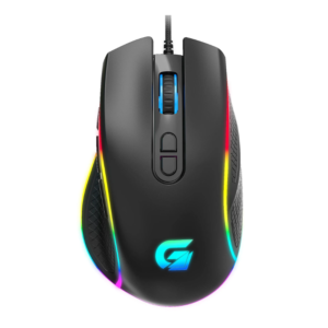 553 - MOUSE GAMER CRUISER NEW PRETO LED RGB USB 77245 FORTREK 12000DPI