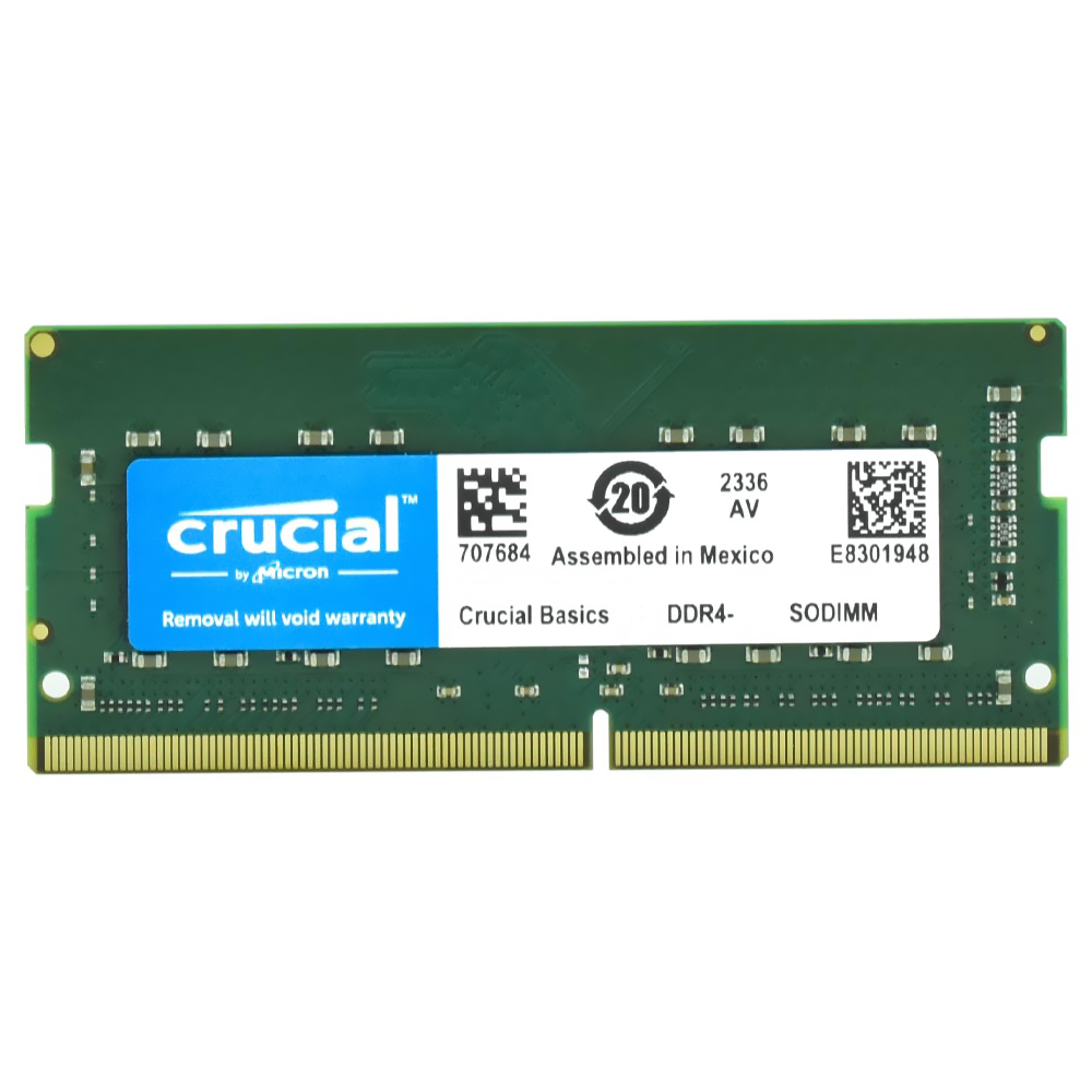 561- Memória RAM para Notebook Crucial DDR4 16GB 3200MHz - CT16G4SFS832A