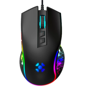 554 - MOUSE GAMER USB VICKERS 8000DPI PRETO RGB - FORTREK