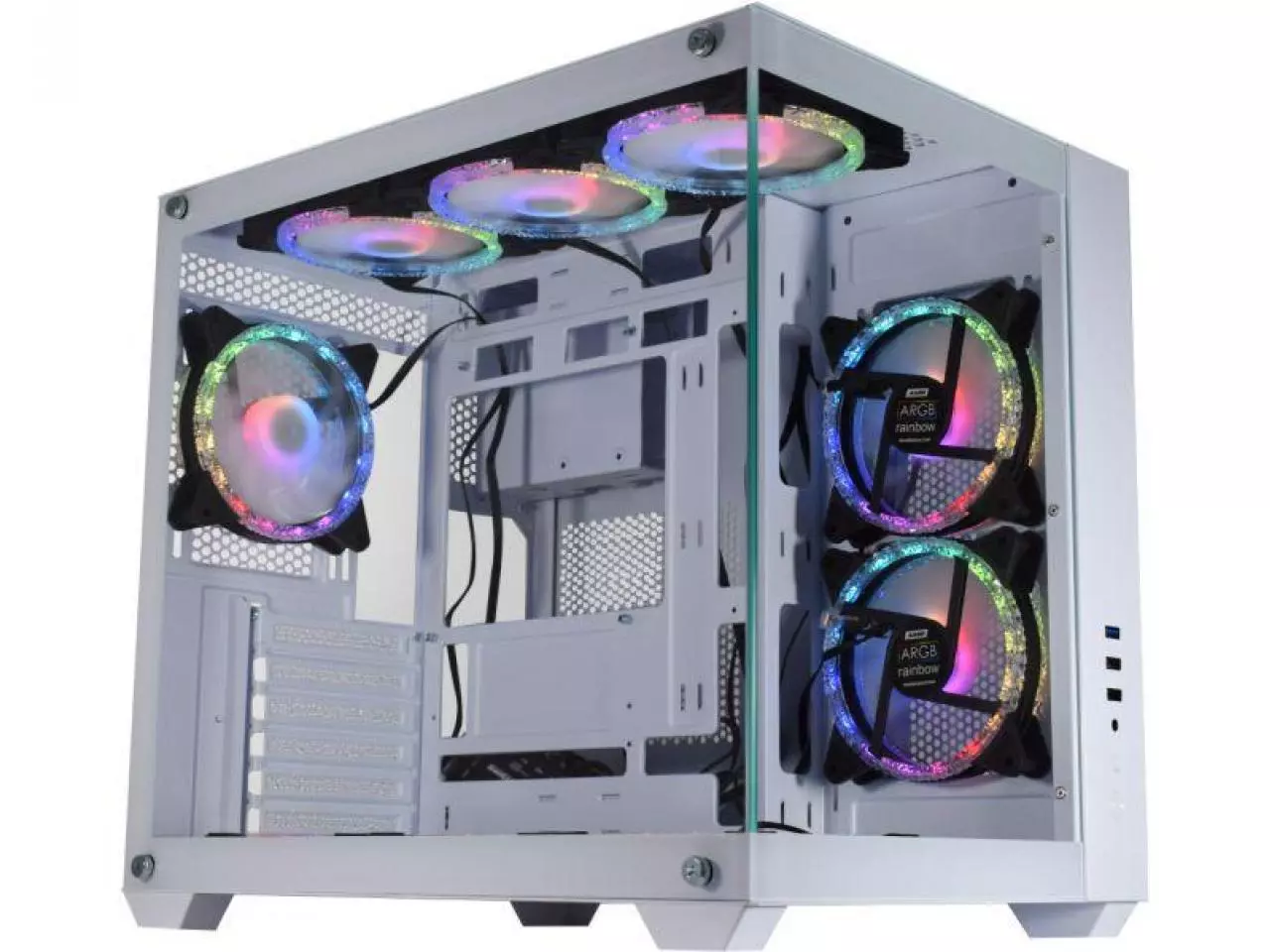 584 - CPU Gamer - AMD Ryzen 5 8600G - 32GB DDR5 - M.2 1TB 6000MBs - Fonte 600W