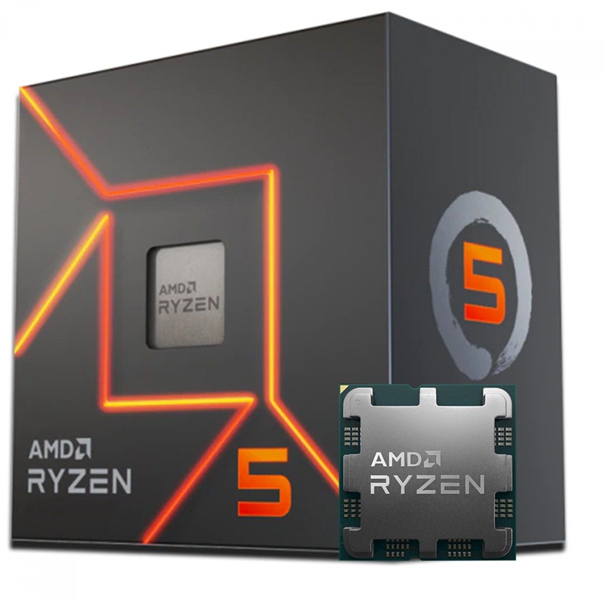 584 - CPU Gamer - AMD Ryzen 5 8600G - 32GB DDR5 - M.2 1TB 6000MBs - Fonte 600W - Imagem 3